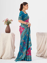 Pink Patola Saree