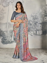 Multi color Maya Silk Saree