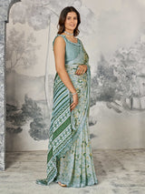 Sea Green Maya Silk Saree